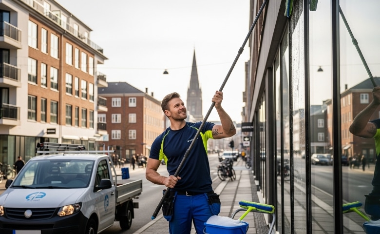 Få en hurtig vinduespudser Aarhus samme dag samme dag service
